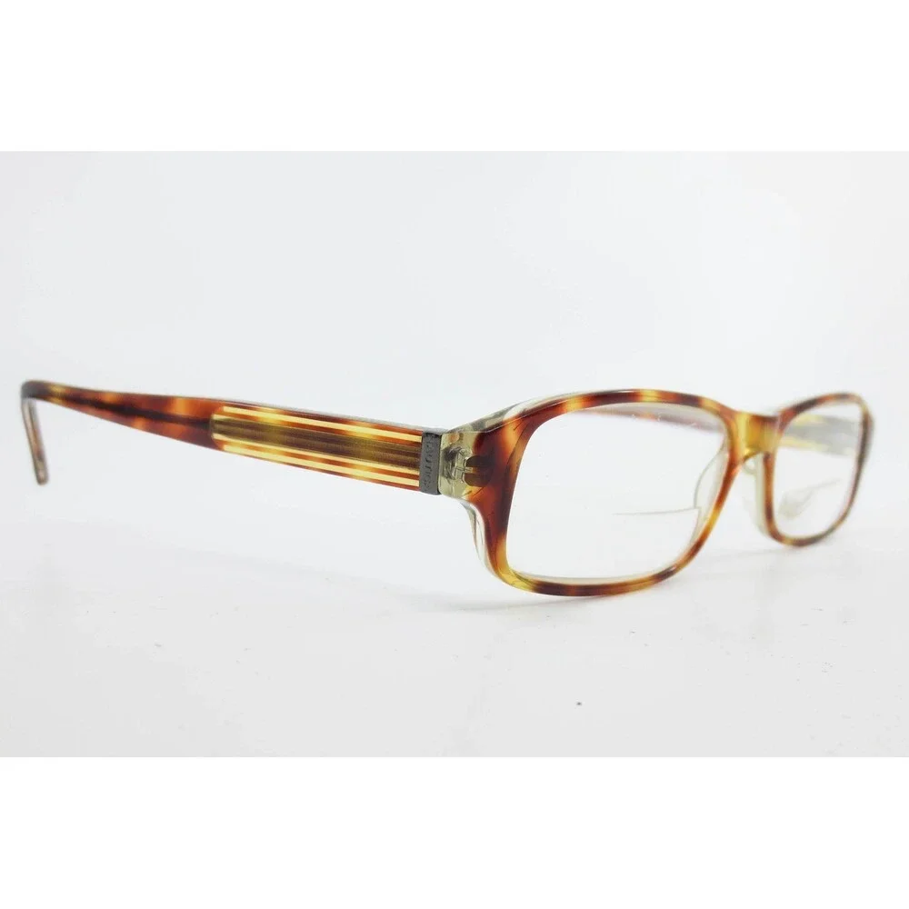 Nautica N8034 200 Eyeglass Frames Tortoise Shell Rectangle 52-16-140 Mens Womens